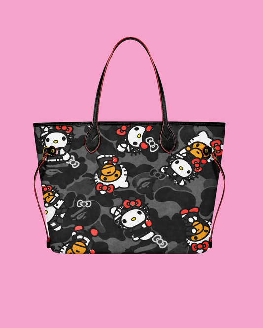Black Hello Kitty Tote Bag (PREORDER)