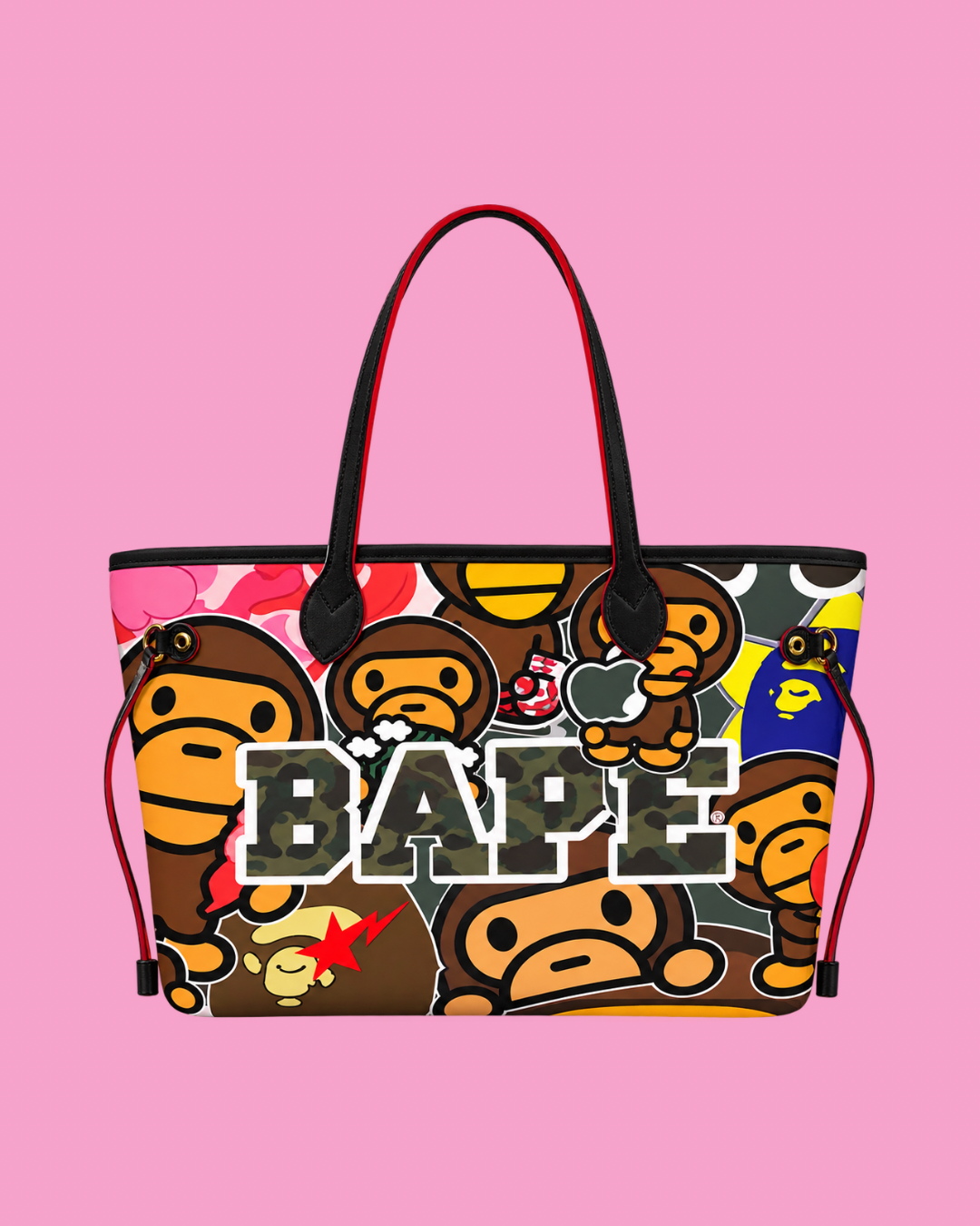 Multi Bape Tote Bag (PREORDER)