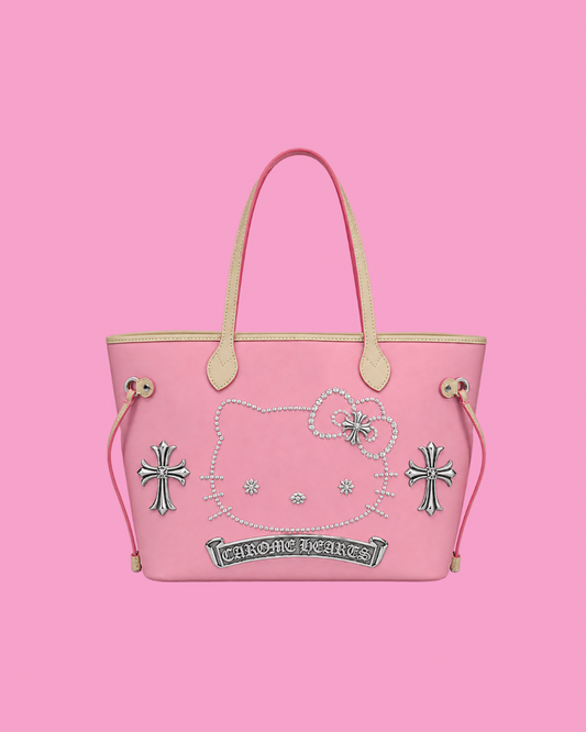 Pink Hello Kitty Tote Bag